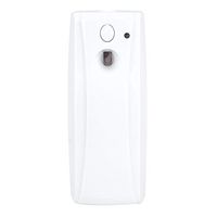 Automatic Air Freshener Fragrance Aerosol Spray Dispenser, Indoor Wall-mounted, Classic White, With Light Sensor