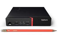 2019 Lenovo Thinkcentre M715q Business Mini Tiny Desktop (AMD Ryzen 5 Pro 2400GE Quad Core 3.8GHz, 8GB DDR4 RAM, 256GB NVMe PCIe M.2 SSD+1TB HDD)WiFi AC, Bluetooth, DisplayPort, Windows 10 Pro 64-Bit