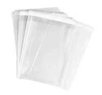 2 X 100 Pcs 4x6 Inches Clear Resealable Cello/Cellophane Treat Bags Good for Snacks Bakery Candy Candle Soap Cookie Poly Bags