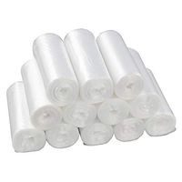 Pekky 1.5 Gallon Clear Trash Bags, Small Garbage Bag, 300 Counts