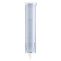 San Jamar C3165FBL Adjustable Frosted Water Cup Dispenser Wall Mounted Blue