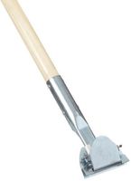Zephyr 21516 Clip-On Mop Lacquered Wood Handle, 1" Diameter x 60" Length (Pack of 6)