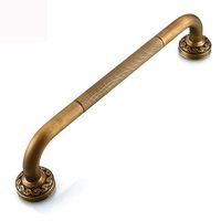 Never give up Retro Armrests Word Bathroom Handrail Bathroom Elderly Safety Handle Bathtub Stairs Anti-Skid Power Armrest (Color : 2 Sets)