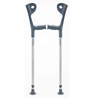 Walker III- Lightweight Adjustable Axilla Under Arm Crutches,Telescopic Non-Slip 1 Pair