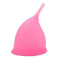 Asdf586io Sex Care, Women U-Shape Soft Silicone Reusable Month Period Menstrual Cup Feminine Hygiene - Pink L