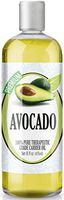 Avocado Carrier Oil - 100% Pure & Natural  - Premium Therapeutic Grade - Best Aromatherapy Carrier Oil w/Numerous Hair & Skin Benefits, A Perfect Base For Essential Oils, Creams, Shampoos – Large 16oz