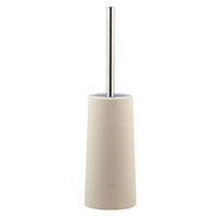 Home/Hotel Toilet Brushes with Tall Bowl Holder - Khaki