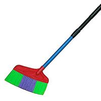UPIT Broom with Long Handle Use for Indoors or Outdoors Easy for Brooming, Sweeping, Cleaning, Housekeeping 10ea SET