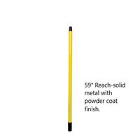 GreatProductsUnlimited Sweepa Rubber Broom. Various Poles and Head Build Your Own. Bonus Cleaning Cloth with Every Purchase. (59" Pole Only)