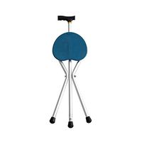 Elderly Walking aid Crutches, Leisure stools, Climbing Canes, Aluminum Alloy, with seat Crutches