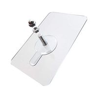 Wabaodan Self Adhesive Hanging Nails - Non-Trace No Drilling Transparent Nail Free Wall Hook |Heavy Duty Waterproof Seamless Screw for Kitchen Bathroom Storage Room Tile Wall (12mm)