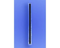 Wow Plastics Inc. Jumbo Straw 7.75" - Celo Wrapped - Black - 24/500 (12,000/Case)