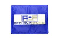 R2F Gel Pack Reusable Hot and Cold Therapy Gel Pack (Large - 9"x11.5") - Flexible Pain Relief for Minor Injury, Headaches, Back Pain, Stiff Neck, Sore Shoulders, and Aching Knees | Return2Fitness