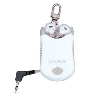 Koss THE CLEF Portable Earbuds with Case and Built-in Led Flashlight