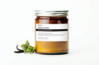 Vanilla Mint {Classic} Coconut Wax Candle Made with Organic Vanilla & Organic Peppermint Essential Oils. 100% Natural with a Hemp Wick