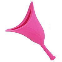 Black Friday Anytime Gobal Portable Female Urination Device Urinals Medical Grade Silicone (Reusable) - Pink