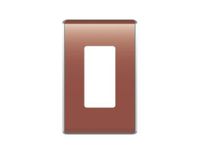 Legrand - On-Q WP5001SP 1Gang Studio Wallplate, Spanish Red