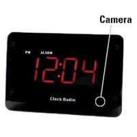 Zone Shield 720p HD WiFi Clock Radio Hidden Camera with PIR Motion Detection