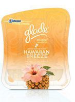 Glade Pluglns Scented Oil Refills (2) ~ Hawaiian Breeze ~ Limited Edition Design ~ 1.34 Fl Oz Each