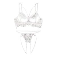 Viviplus Women Split Lingerie 2Pc Set, 2019 Trendy New Sexy Pajamas Lingerie Corset Lace Underwire Racy Muslin Sleepwear Underwear Nightgown Tops+Briefs Set, Clothing