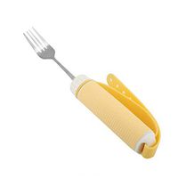 Disabled Spoon Arthritis Elder Feeding Utensils Removable Flexible Rotating Eating Tablewares Anti-slip Handle( Fork)