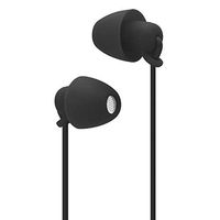 FSC Sleep Earbuds, Noise Isolating Headphones Earplugs with Mic & Volume Control for Sleeping, Insomnia, Side Sleeper, Snoring, Air Travel, Meditation & Relax 3.5 mm Jack 1.2m (Black)