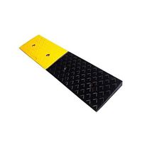 Thicken Rubber Ramp Mat, Heavy Non-Slip Threshold Ramp Mat, Factory Pier Transport Threshold Pedal Curb Ramp (Size: 100 25 6cm) (Size : 100254CM)