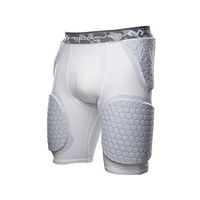 McDavid Hex Short with Contoured Wrap Around Thigh, XX-Large, White
