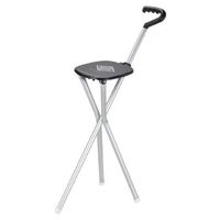 Harvy Sport Seat Cane - Black