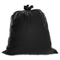 Genuine Joe 01535 Heavy-Duty Trash Bags, 1.5 Mil, 55-60 Gallon, 50/CT, Black