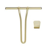 E.Palace All-Purpose Squeegee for Shower, Window, Car Glass and Kitchen with 3M Hook (Gold)