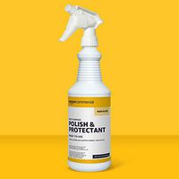 AmazonCommercial Multi-Surface Polish and Protectant, 32-Ounces, 6-Pack