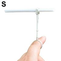 Ladeyi Small Hand Ring Cigarette Holder Lady fine Cigarette Holder Holder Cigarette Holder Ring Premium Hand Free Finger Smoking Cigarette Holder (OPP Bag Package)