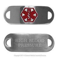 Fashion Alert Medical ID Tags - High Blood Pressure