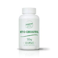 Purisure Myo-Inositol 120 Capsules, 2000mg Per Serving, Fertility and Reproductive Support, Helps Cognitive Function, Hormonal Balance & Healthy Ovarian Function