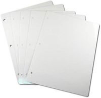 Crafter's Companion EZMount Lightweight Stamp Storage Panels 5/Pkg-8.5"X11" (Оnе Расk)