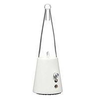 Exquisite Nebulizing Essential Oil Diffuser for Aromatherapy by Organic Aromas - White-Colored Wood Base with Glass Reservoir (White) …