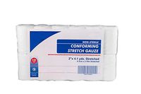 Conforming Stretch Gauze 2 inch x 4.1 Yards. Case of 96 Conforming Bandages. Rayon/Poly Knitted Stretch Gauze. Non-sterile Bandages. Comfortable and Gentle Pressure. Latex-Free.