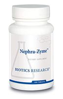 Biotics Research Nephra-Zyme™ - Renal Support, Uva-Ursi (Bearberry), Buchu, Cranberry, Healthy Kidneys, Urological Health, Urinary Tract, Vegan-Friendly, Contains Reduced Glutathione. 180 Tabs