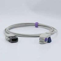 Compatible Ohmeda Trusat Spo2 Sensor Pediatric Clip 9.8 ft 9 Pins Connector
