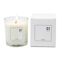 Buery Aromatherapy Candles, Organic Scented Candle Gift with Natural Essential Oils, 100% Eco-Friendly Soy Wax Candles, Aromatherapy Stress Relief (Rose)