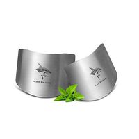 MAD SHARK Chef Stainless steel Finger guard knife cutting protector Kitchen Tool Guard Finger Protector Avoid Hurting When Slicing and chopping