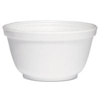 Solo 10B20 Foam Bowls, 10 Ounces, White, Round