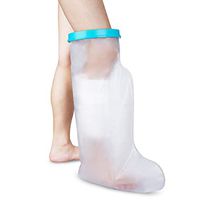 Waterproof Leg Cast Cover for Shower Bath, Waterproof Cast Protector, to Keep Cast Bandage Dry, for Wound Foot Ankle Orthopedic Boot, 24.4 Inches