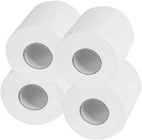 Silky Smooth Soft Professional Series Premium Toilet Paper, Home Kitchen Toilet Tissue, Soft, Strong and Highly Absorbent Hand Towels for Daily Use, Workshop or Restaurant (100g (0.22LB)/Roll,4-Ply,4 Rolls Toilet Paper)