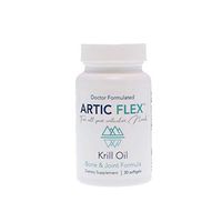 Artic Flex Neptune Krill Oil, Doctor Formulated Bone and Joint Supplement - Sustainable, “Friend of The Sea” Certified, No Aftertaste, 30 Softgel Capsules (1 Month Supply)