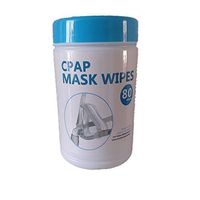 CPAP Wipes, CPAP Cleaning Mask Wipes, EZZKE Unscented, Lint Free, 100% Skin Safe CPAP Cleaning Wipes, 80 Wipes