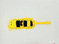 Microfiber Dusting Brush Mop Wand Spider Web Cleaner Home,Office,Car (Yellow)