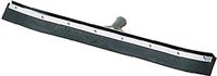 Carlisle 36324C00 Curved End Rubber Squeegee with Metal Frame, 24" Width, Black (Pack of 6)