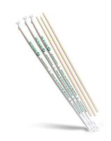 Wrapped Avocado Seed Straw, package with 100 straws, biodegradable, 100% compostable.